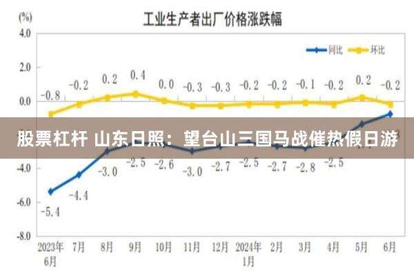 股票杠杆 山东日照：望台山三国马战催热假日游